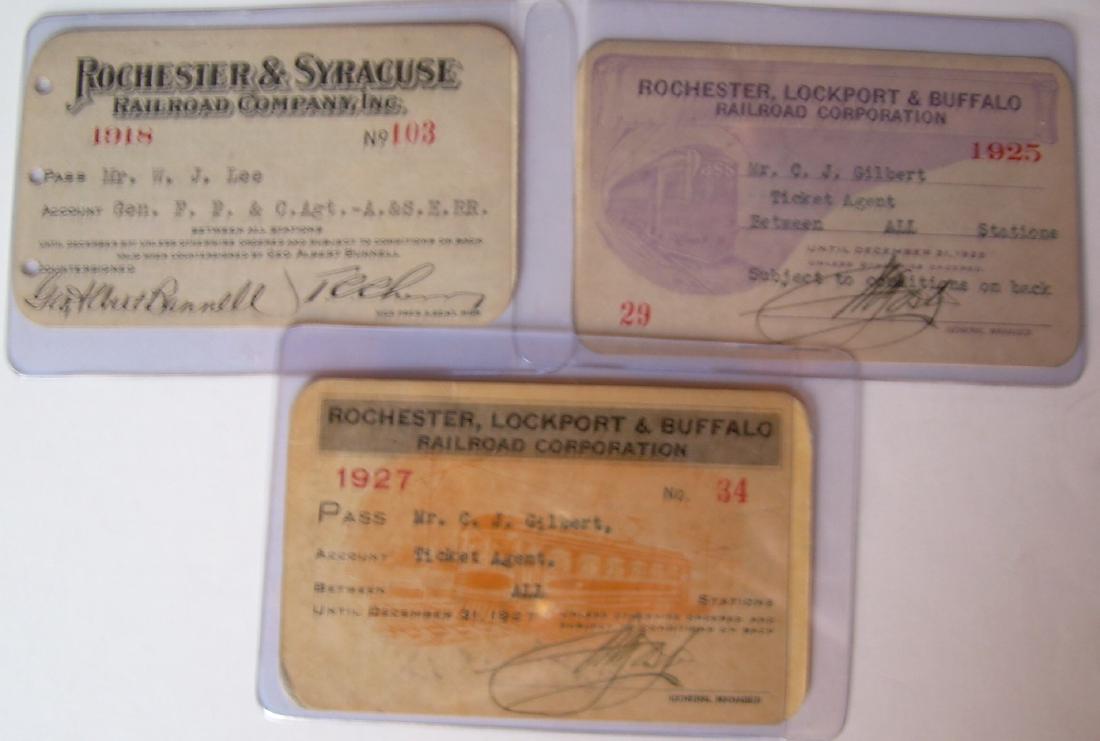 New York Trolley Interurban Railway Passes (3) (1 of 2)