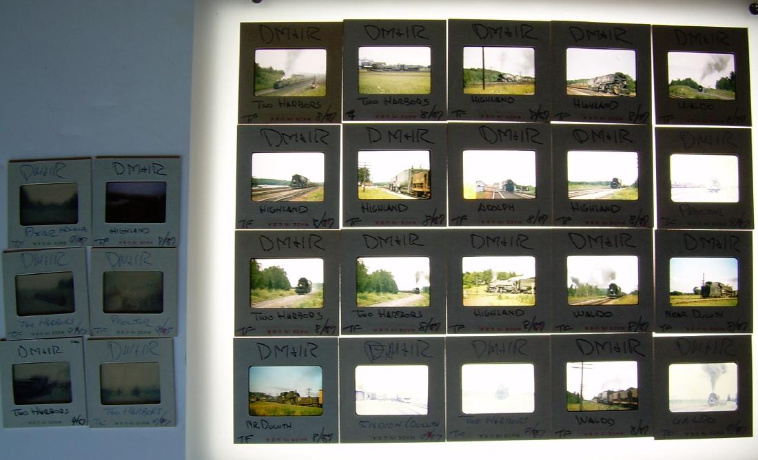 Color Slides Duluth Missabe & Iron Range Steam (1 of 4)