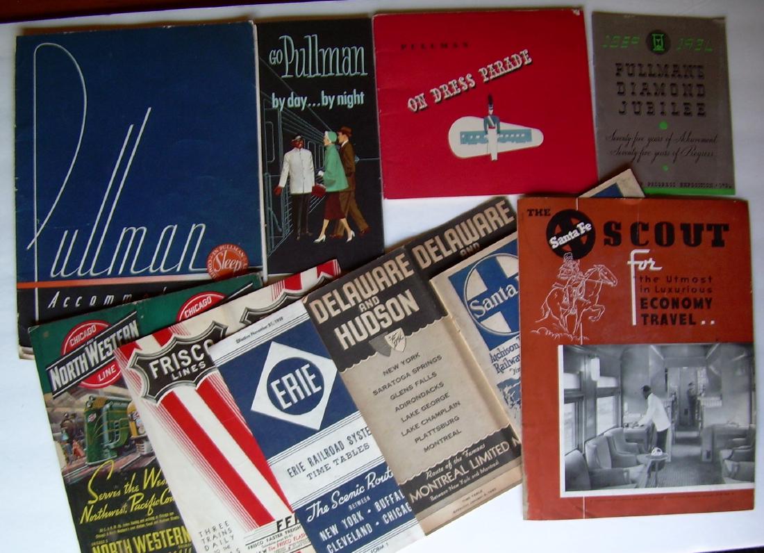 Pullman, Santa Fe & Other Travel Booklets (1 of 2)