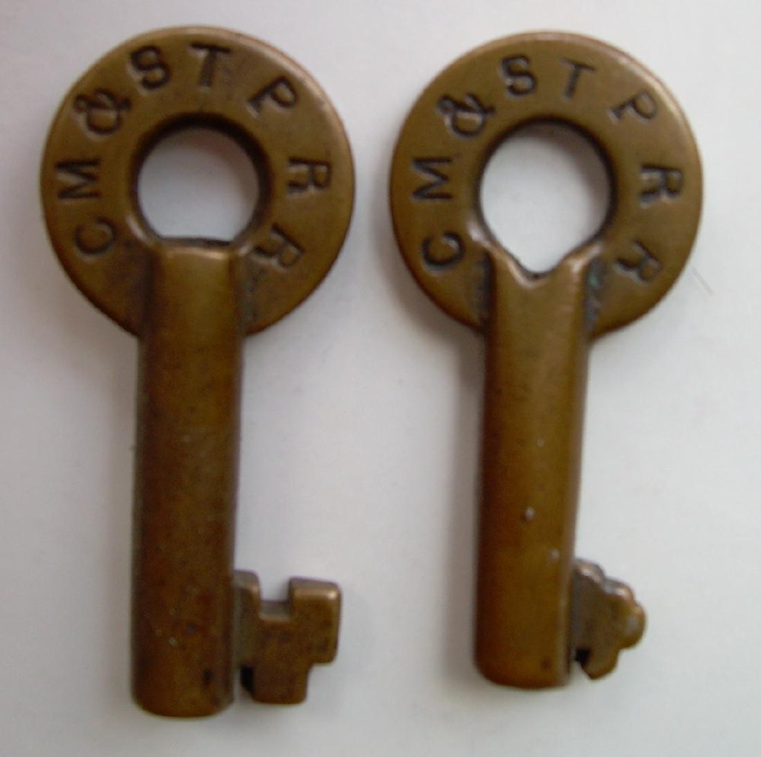 Milwaukee Road Keys Brass Switch (2) BCC (1 of 2)