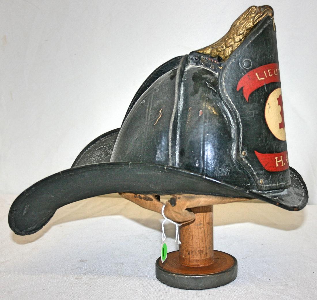 Fire Hat: Leather, Lt H&L, by Anderson/Jones (1 of 3)