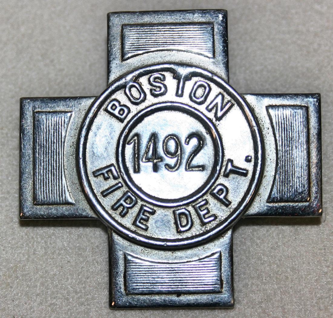 Badge: Boston 1492 Fire Dept (1 of 1)