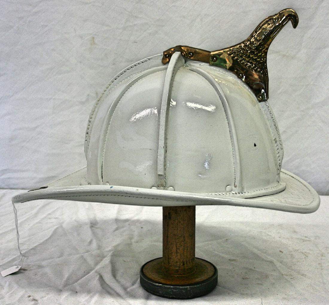 Fire Hat: Leather, no Shield (dated 1999) (1 of 1)