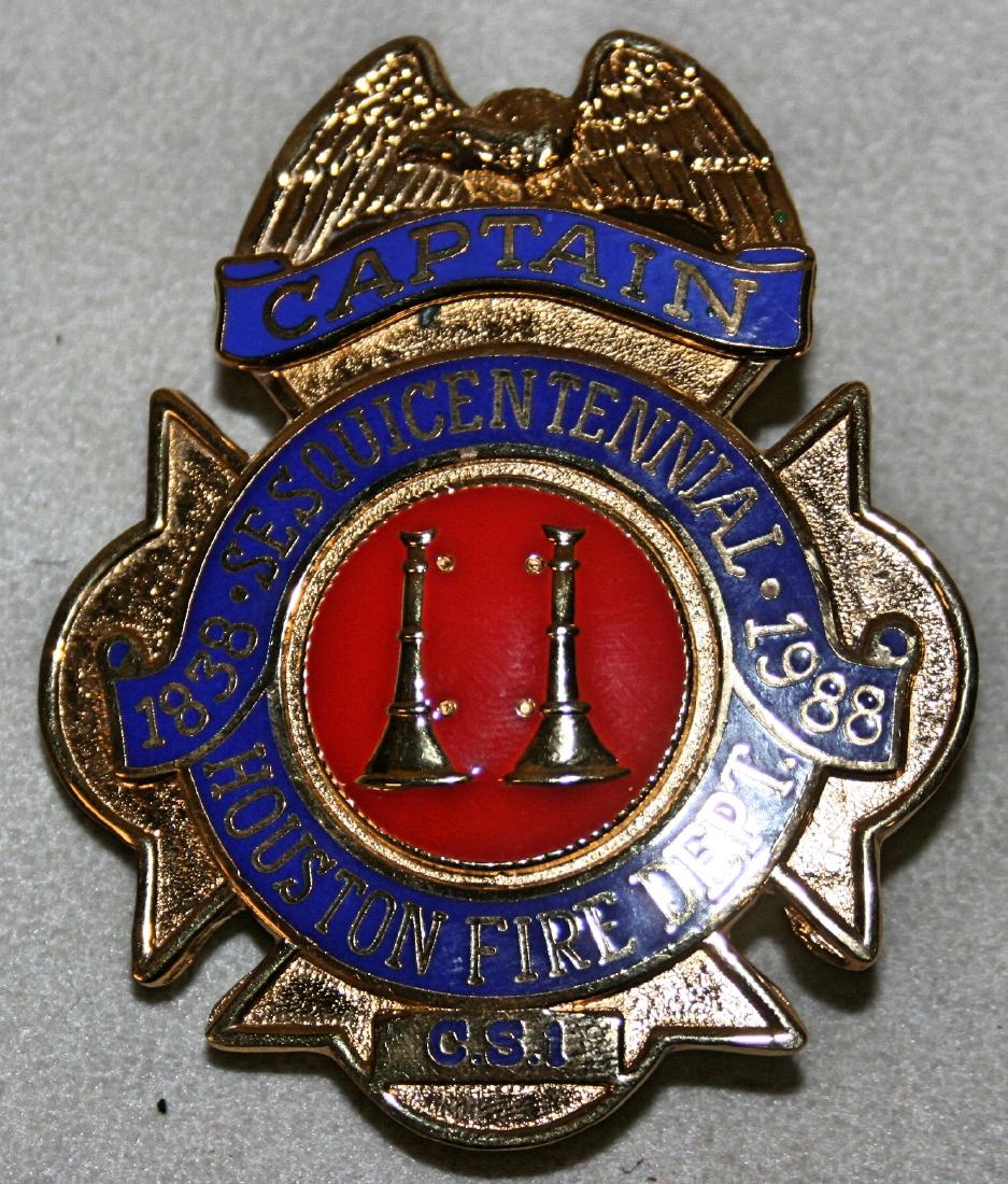 Badge: Captain 1838-Sesquicentenial 1988 (1 of 1)