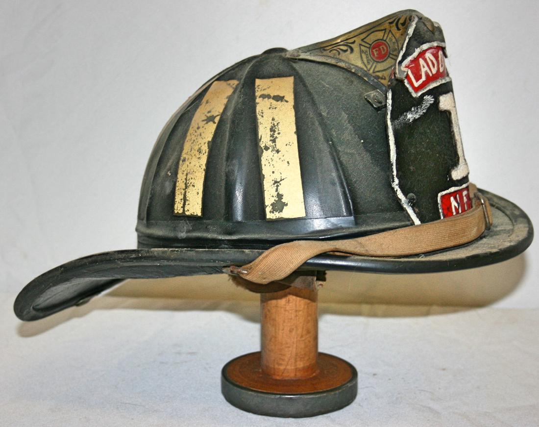 Fire Hat: NFD 1 Ladder (e c smith) (1 of 2)