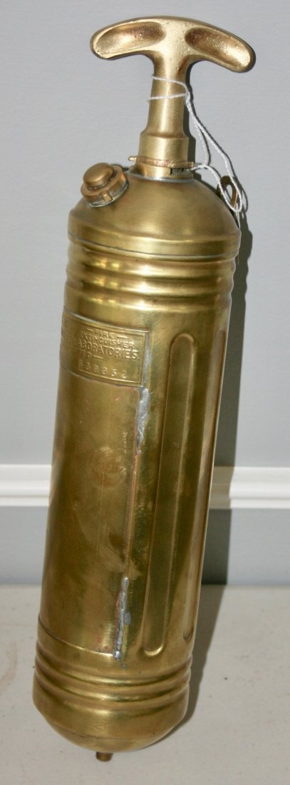 Brass Handheld Fire Extinguisher (1 of 1)