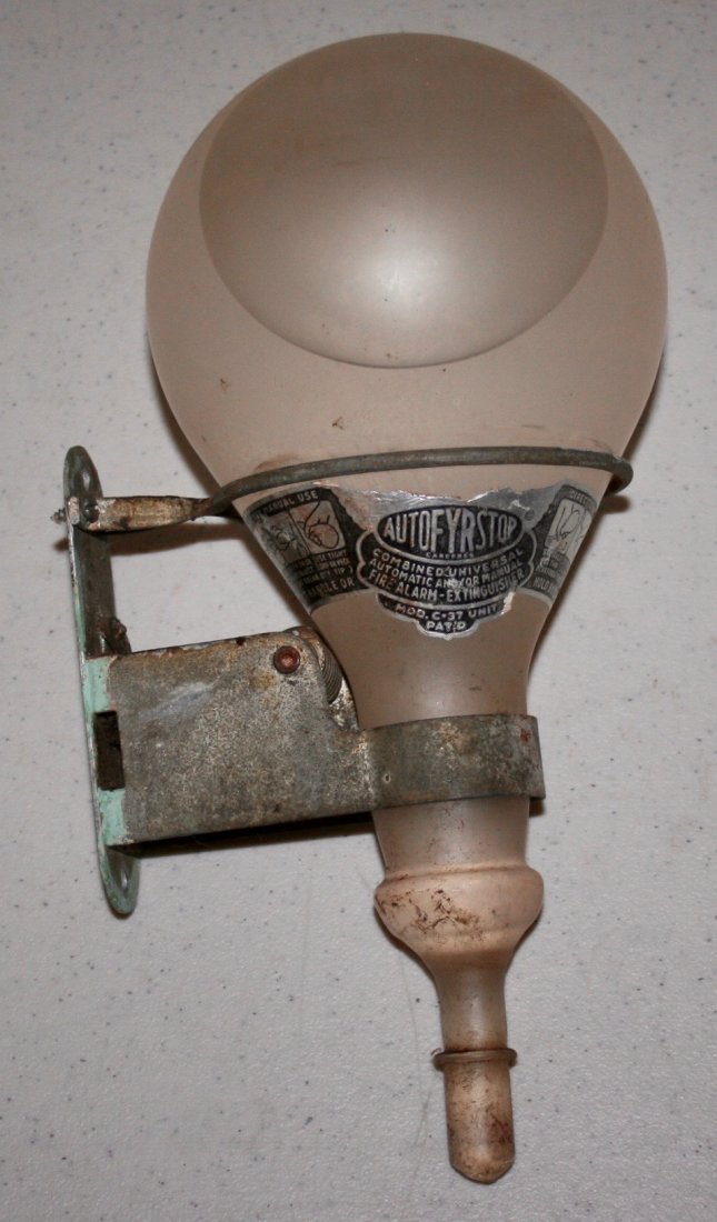 Autofyrstop Fire Extinguisher Glass Grenade Glass Designs