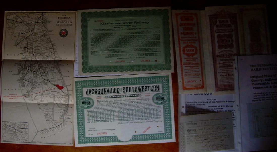 Florida Railroad Ephemera (7) (1 of 5)