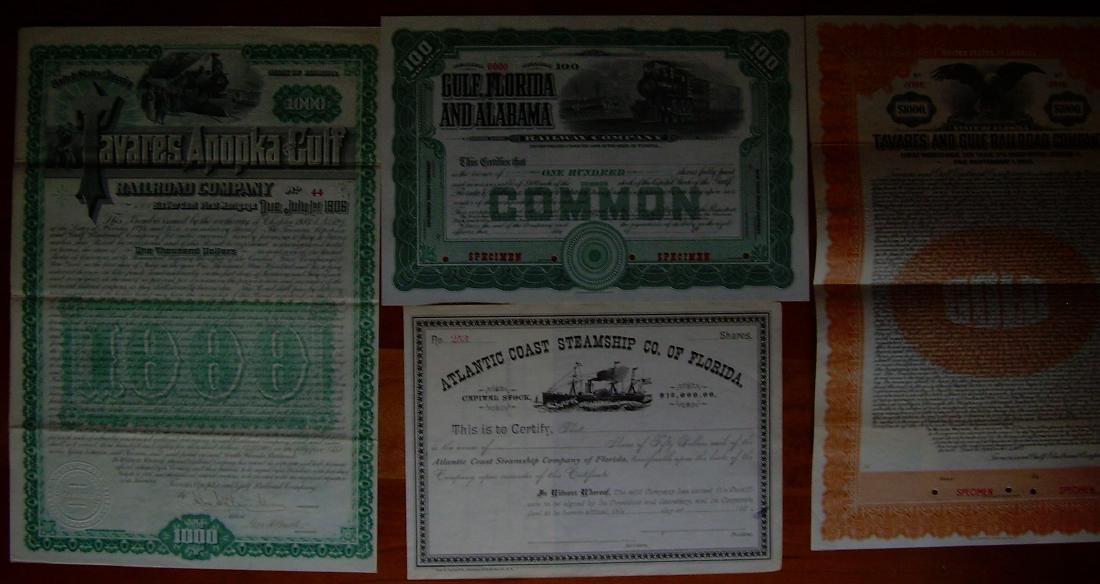 Florida Railroad Ephemera (4) (1 of 2)