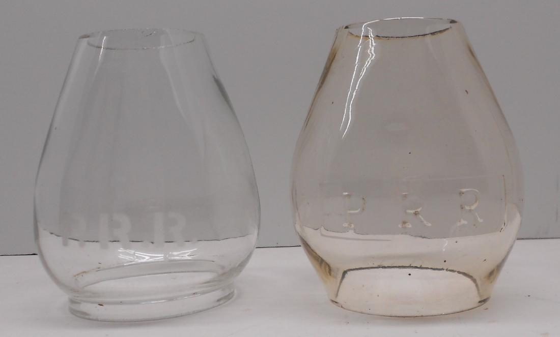 Pennsylvania Railroad Lantern Globes (2) (1 of 4)