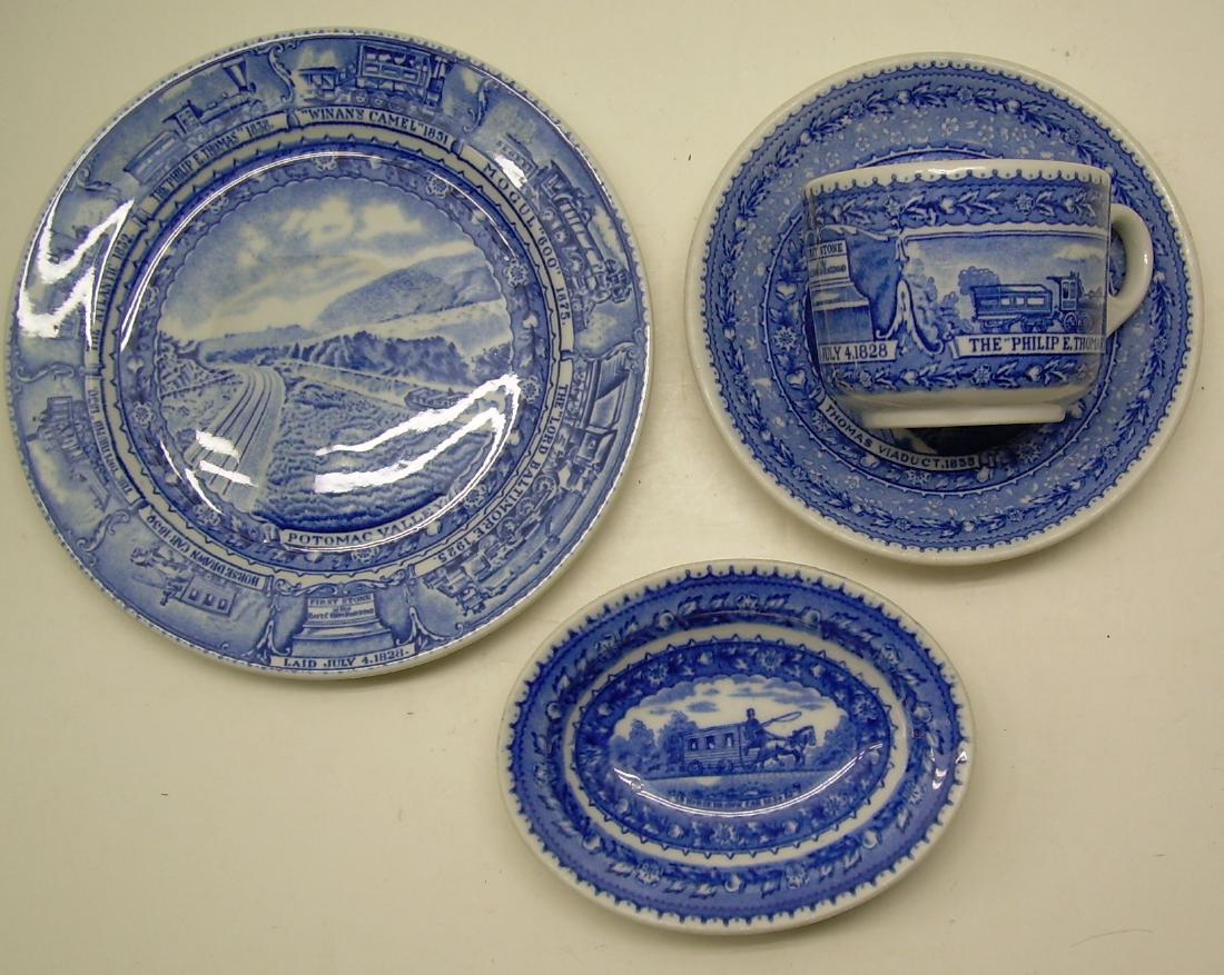 Baltimore & Ohio Railroad "Centenary" China (3) (1 of 3)