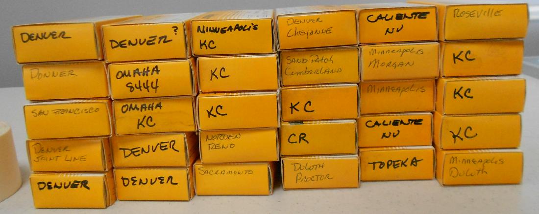 Boxed Train Color Slides West (900+) (1 of 2)