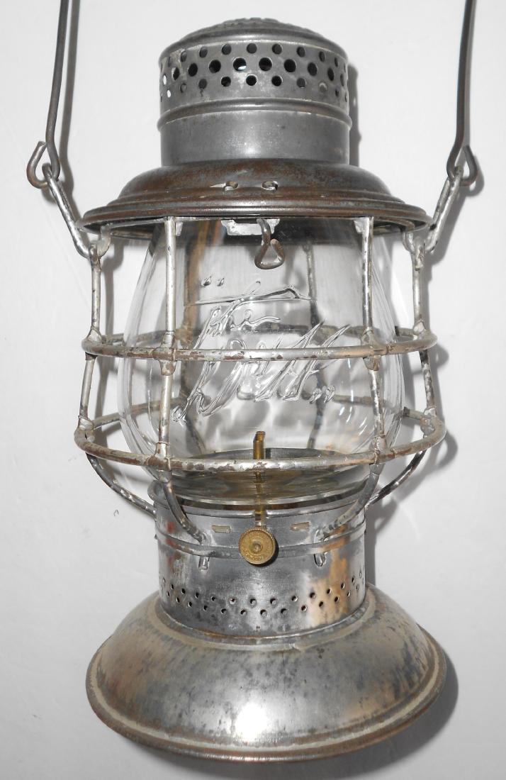 Delaware & Hudson Bellbottom Lantern EB Logo Globe (1 of 7)