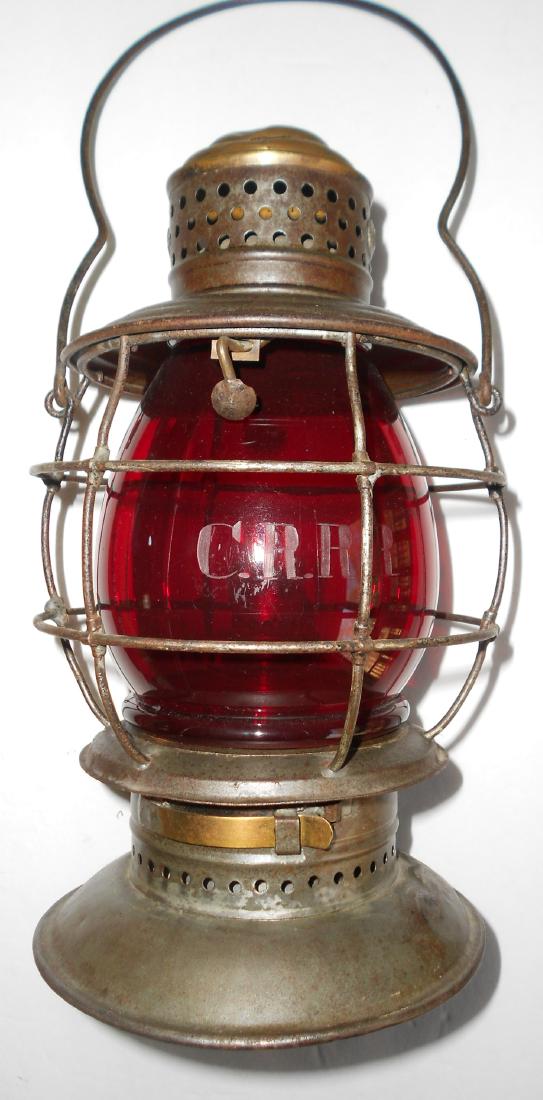 Connecticut River Brasstop Bellbottom Lantern Red Cut (1 of 7)