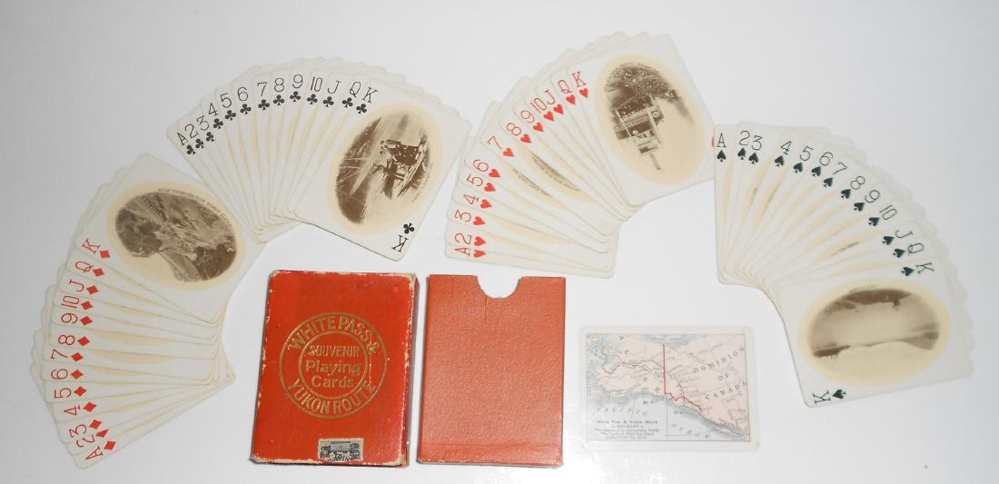 White Pass & Yukon Wide Picture Deck of Cards (1 of 4)