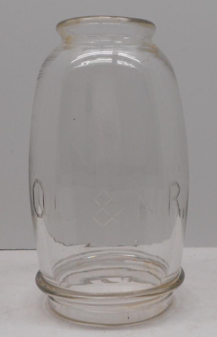 Old Colony & Newport Railway Fixed Globe from Lantern (1 of 5)