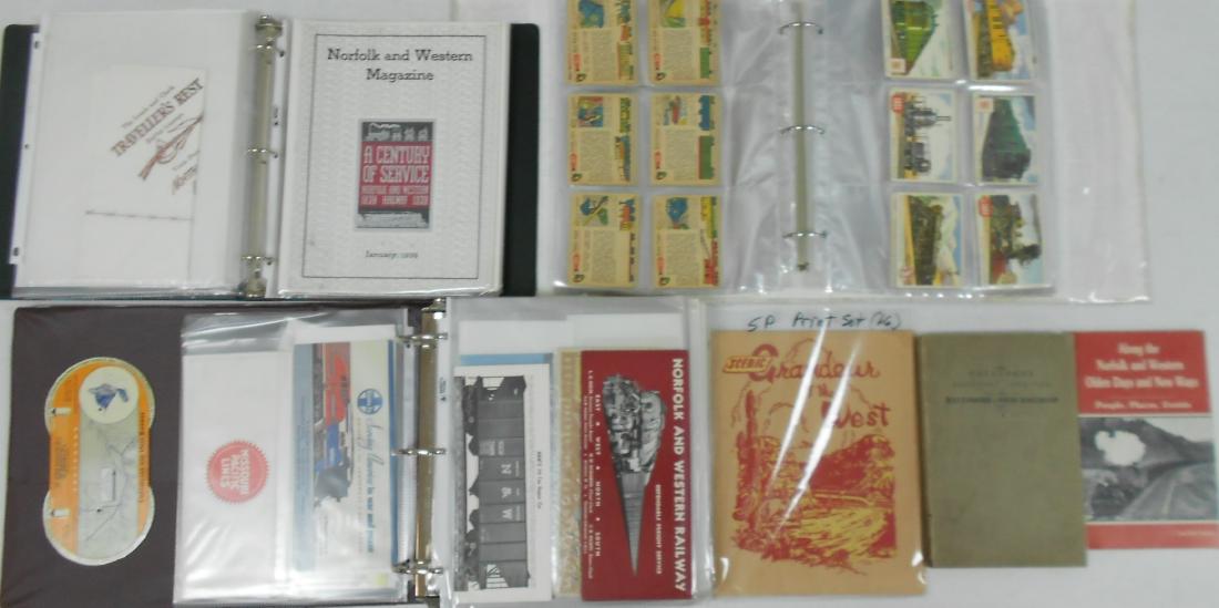 3 Notebooks of Railroad Ephemera (1 of 4)