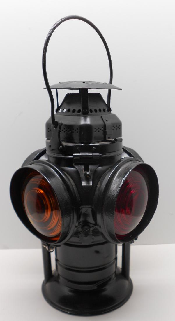 Western Style Adlake Switch Lamp Fork Base Bellbottom (1 of 6)