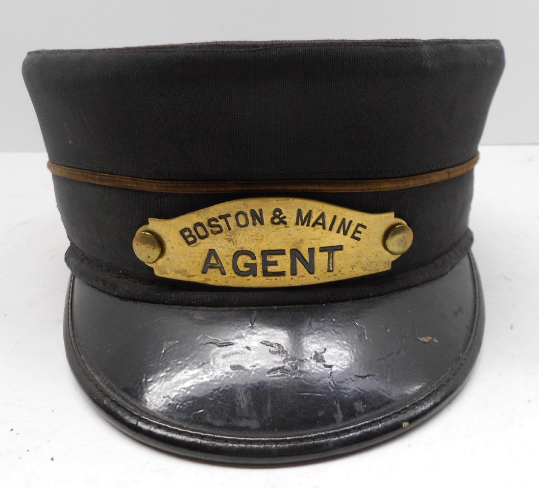 Boston & Maine Railroad Agent Uniform Hat (1 of 3)