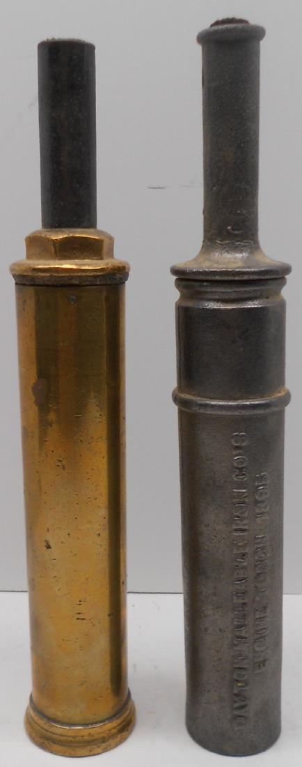 2 Torches: Brass, Cast Iron (Dayton 1895) (1 of 3)