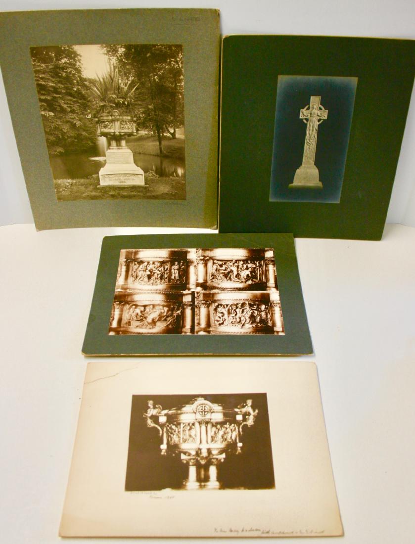 Photos: By Geo. Edwin Bissel  (Did Bust of Lincoln) (1 of 4)