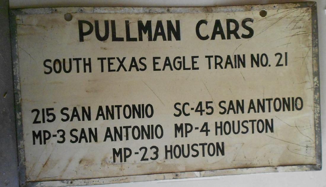 South Texas Eagle Pullman Gate Sign (1 of 4)