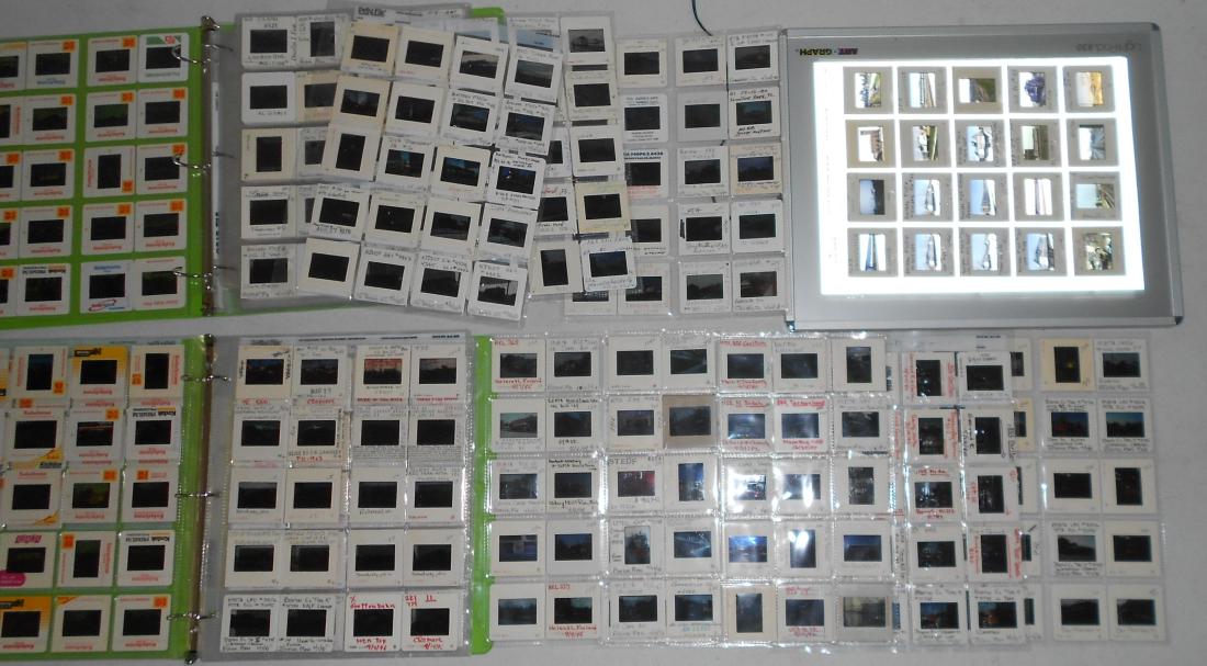 Passenger & Trolley/Bus Railway Slides (770) (1 of 3)