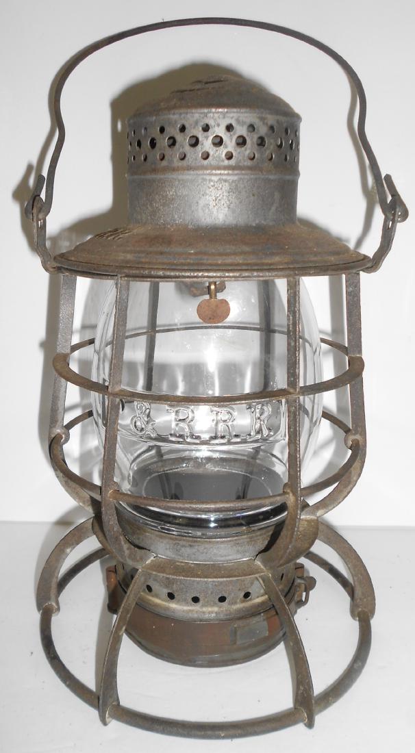 P&RRR 6" Double Marked Barrel Globe Lantern (1 of 9)