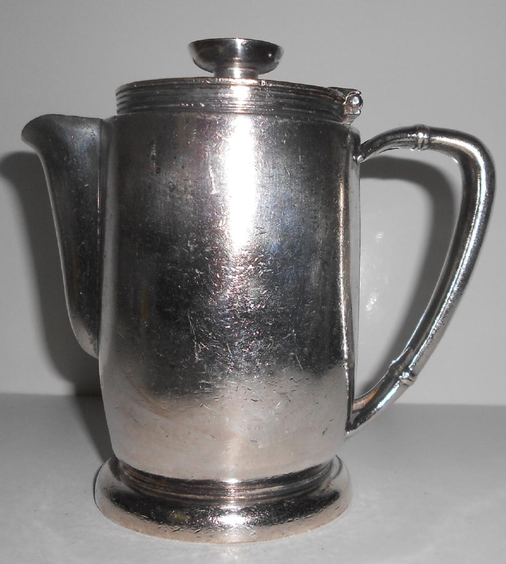 New York Central Silver 14 oz. Coffee Pot (1 of 5)