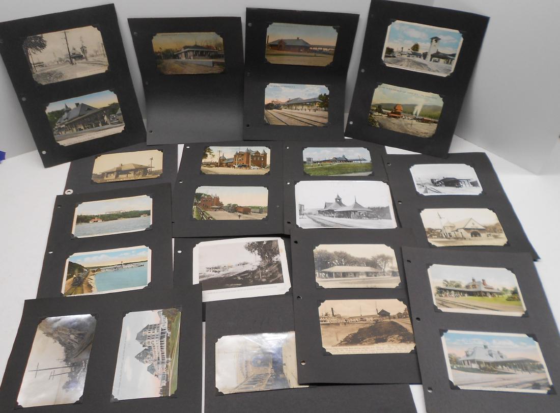 Delaware & Hudson Railroad Depot Postcards (1 of 8)