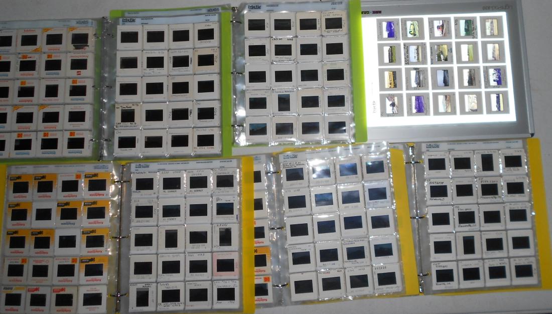 5 Binders of Railroad Color Slides (1060) (1 of 3)