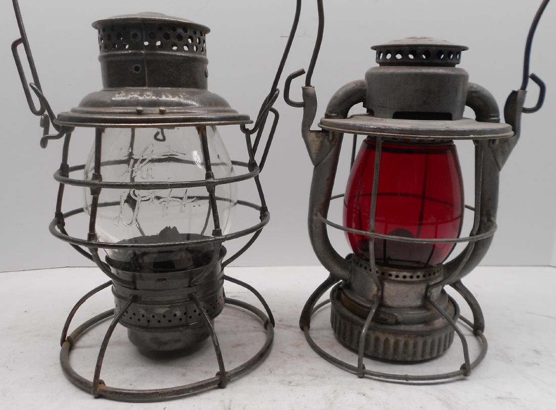 Delaware & Hudson Logo Lantern, Central Vermont Vesta (1 of 7)