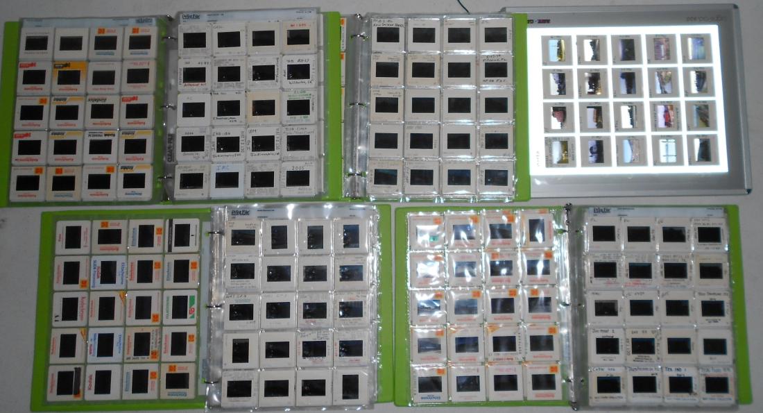 4 Binders of Railroad Color Slides (800) (1 of 2)
