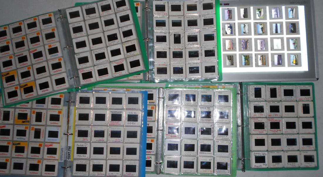 5 Binders Railway Color Slides (1000) (1 of 3)