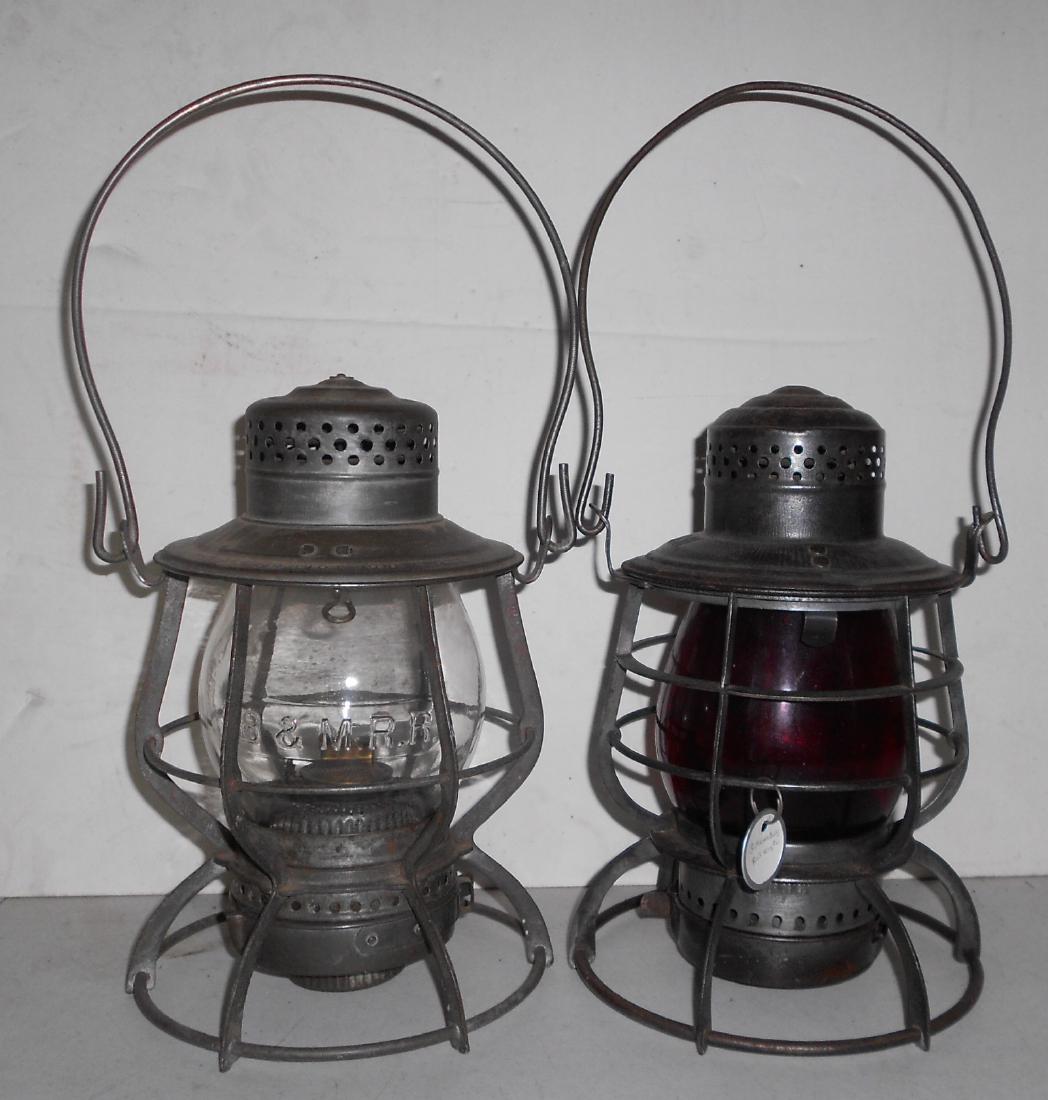 2 Railroad Lanterns: Casey, Armspear (1 of 5)