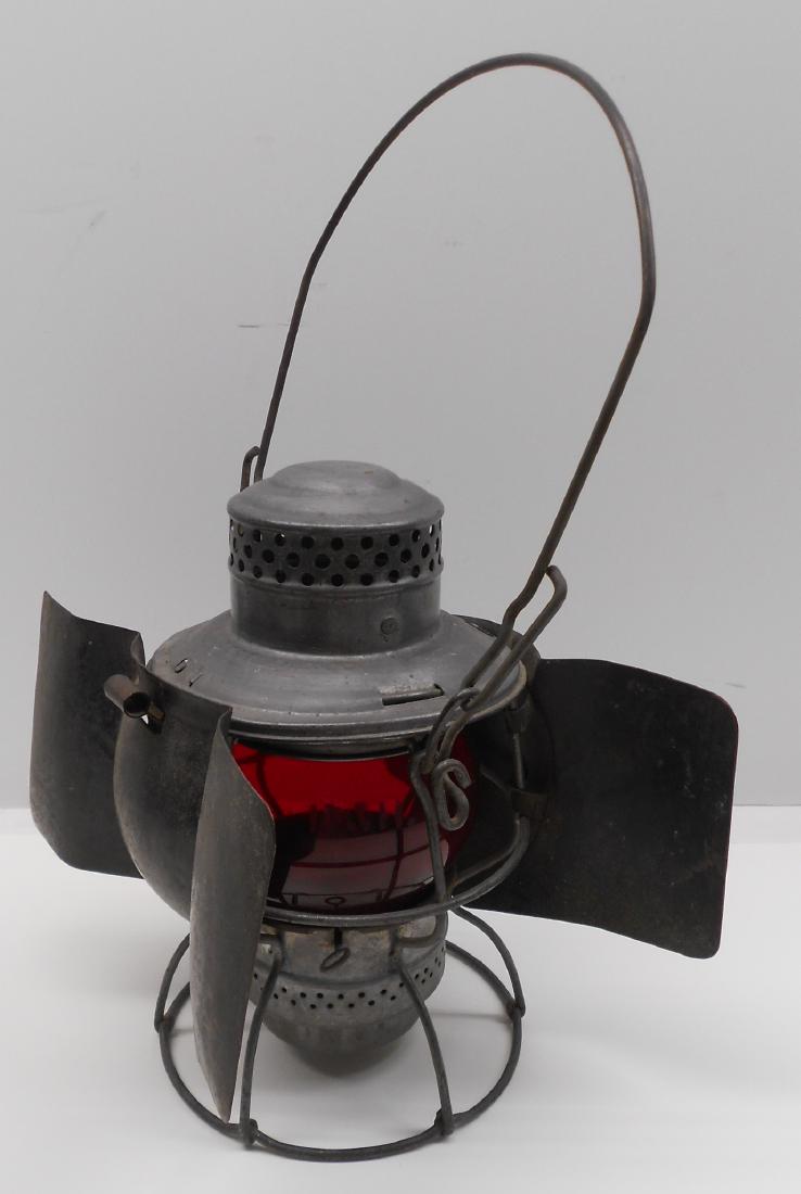 Delaware & Hudson A&W Custom Gate Lamp (1 of 7)