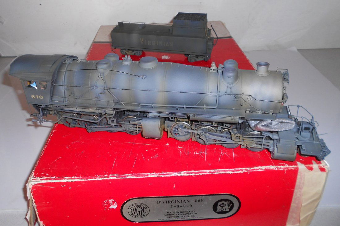 O Scale Brass WSM Vgn 2-8-8-0 Samhongsa (1 of 10)