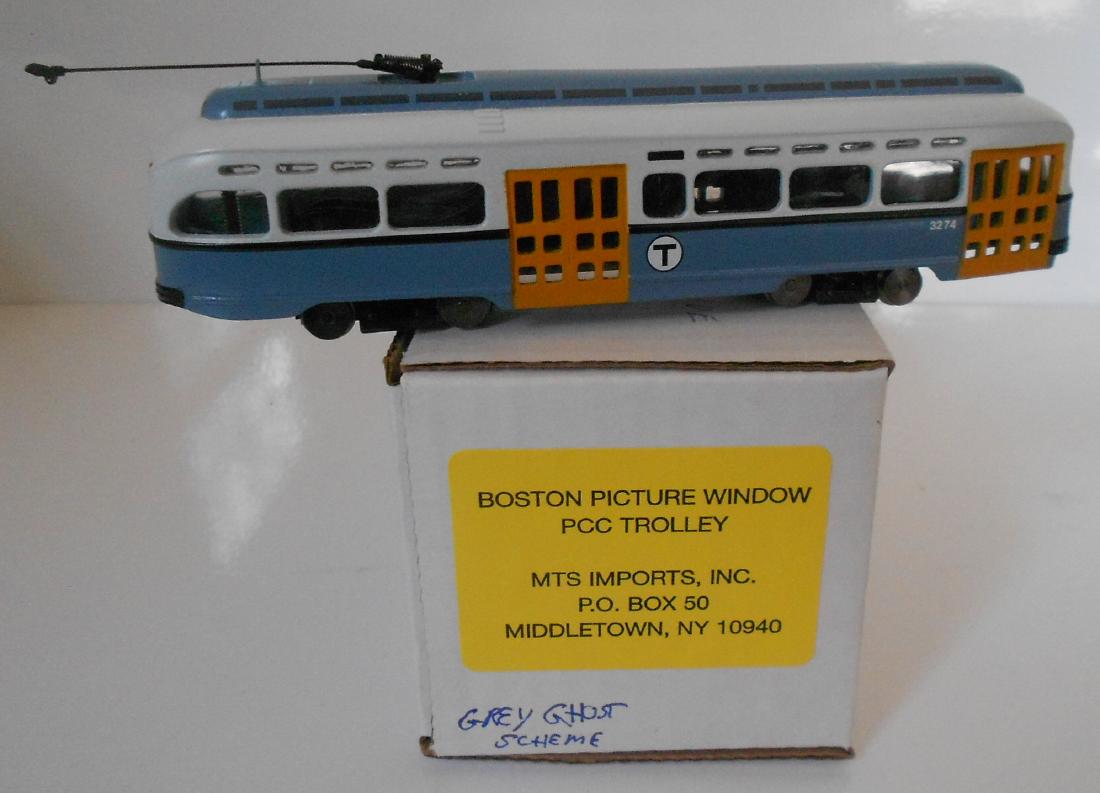 HO Brass MTS Trolley - Boston Picture Window PCC (1 of 7)