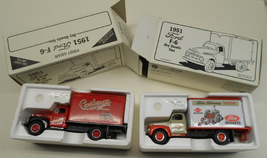 2 First Gear Ford F-6 Trucks Ford & Scooters 1:34 (1 of 2)
