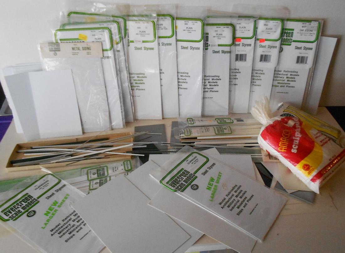 Scratch Building Supplies Styrene Scenic Stuff (1 of 3)