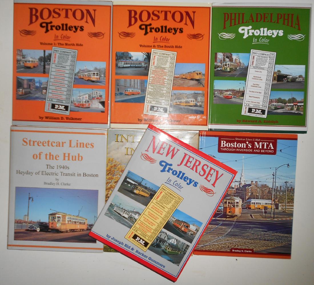 7 Trolley Books many 128 page "Color" (1 of 1)