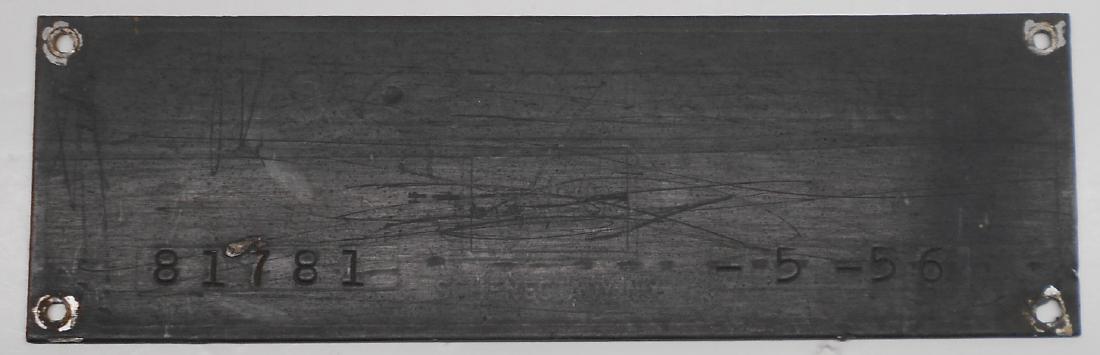 Alco Builder's Plate NH RS-11 #81781 (1 of 5)