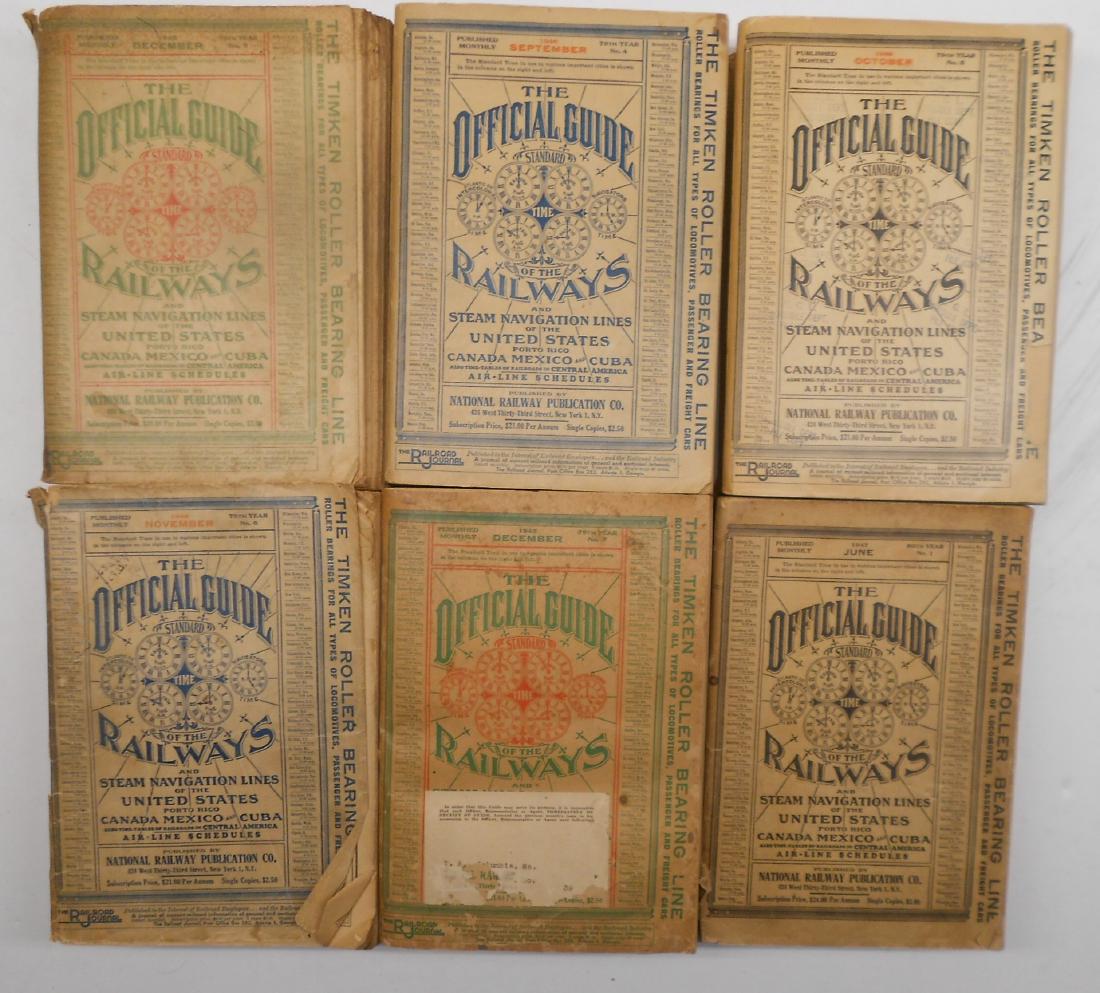 6 Official Guides '45, 4x'46, '47 (1 of 1)