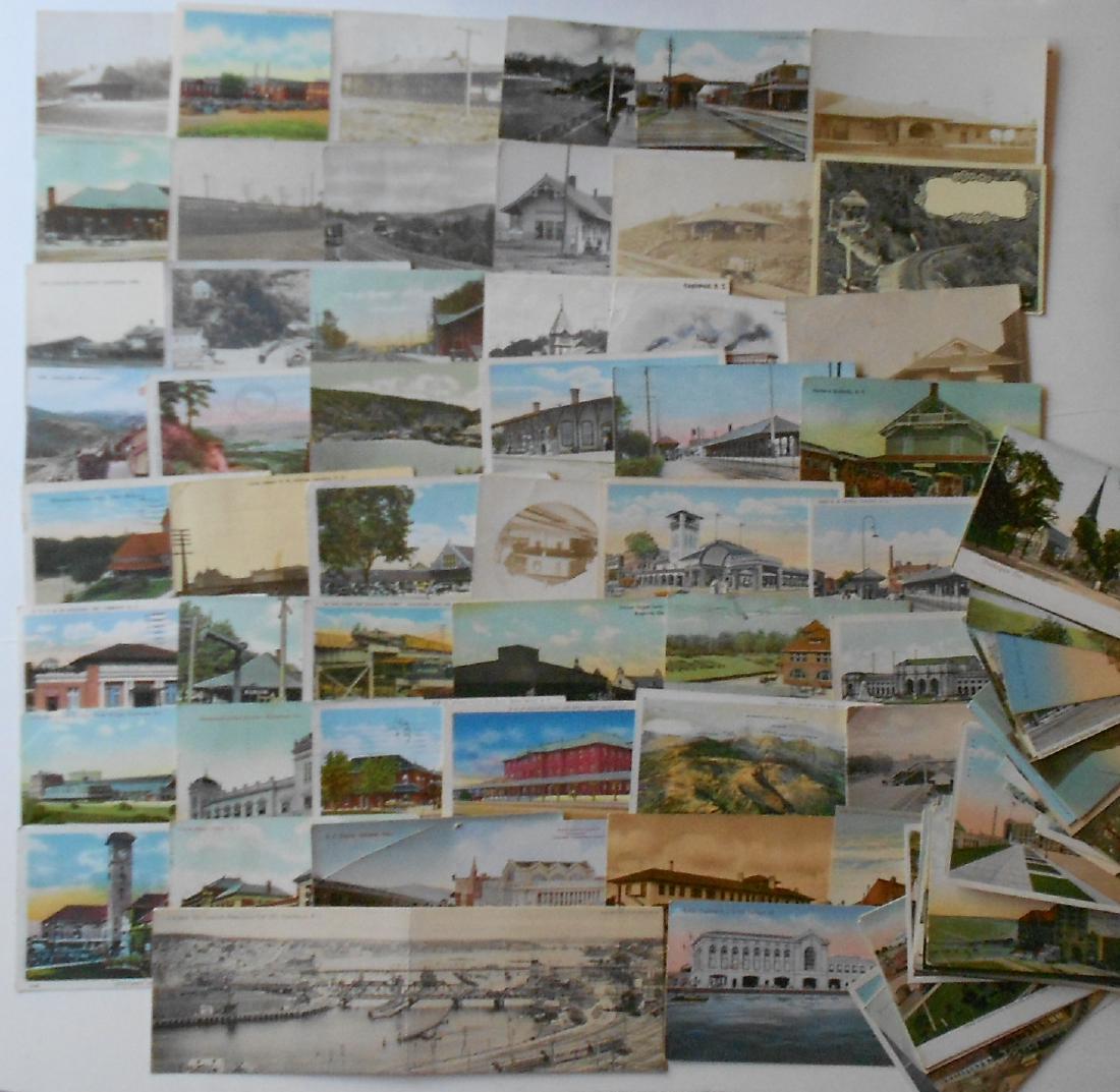New England Depot & other Postcards (70) (1 of 3)