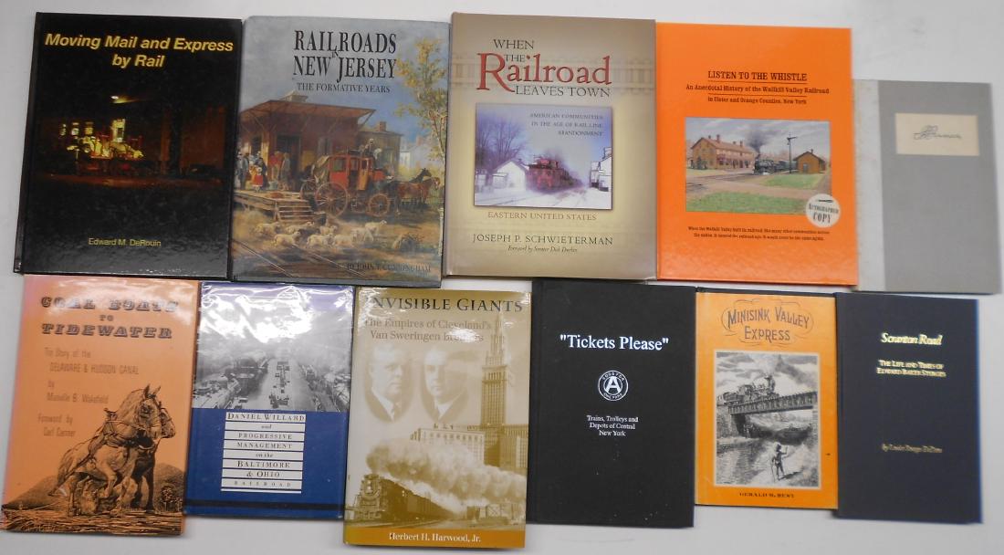 Train, Mail /Express Company  Books - 11 (1 of 2)