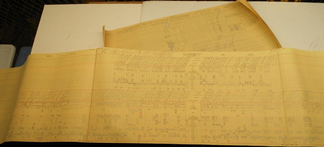 NYC Dispatcher Sheets Buffalo Division 1966 (1 of 6)