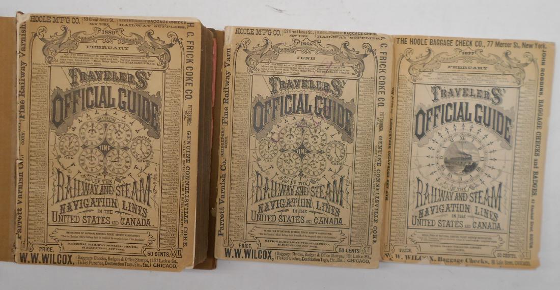 4 Official Guides 1877, 1888, 1889 (1 of 4)