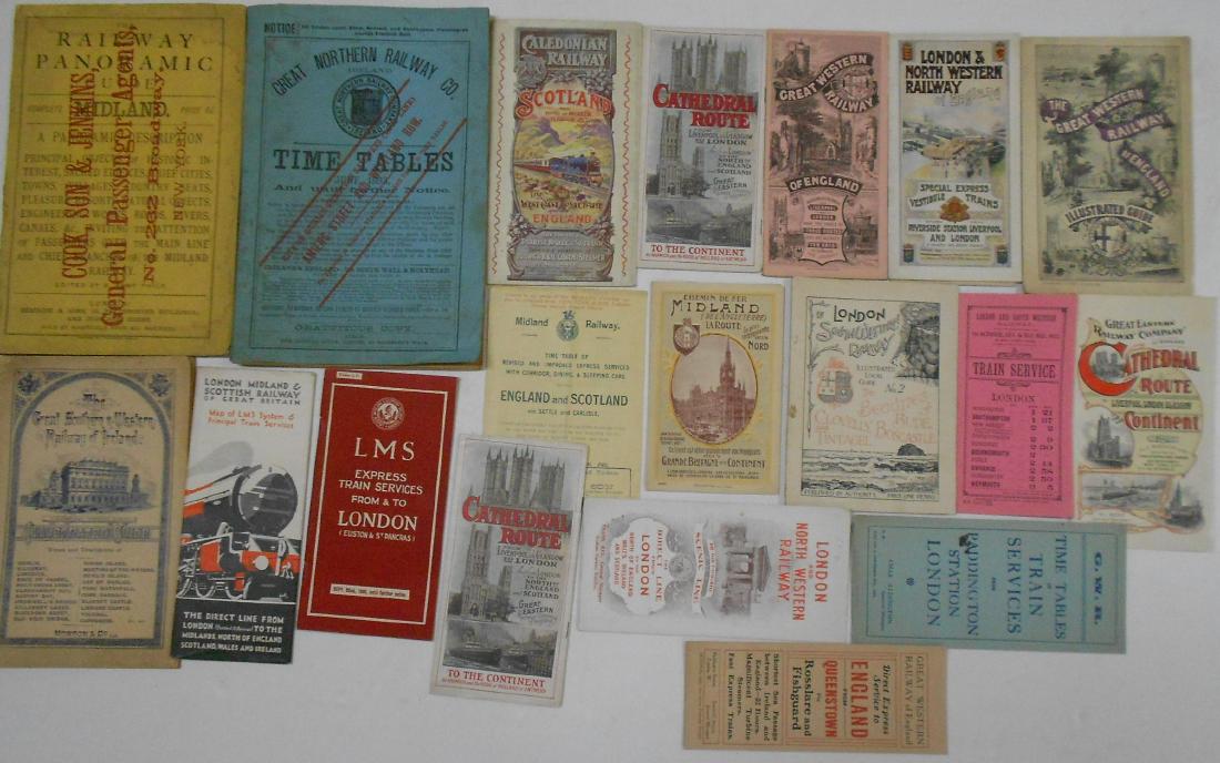 British Travel Timetables & Folders (20) (1 of 2)