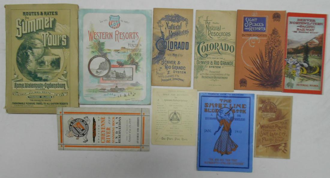Great Railroad Travel Folders (10) (1 of 3)