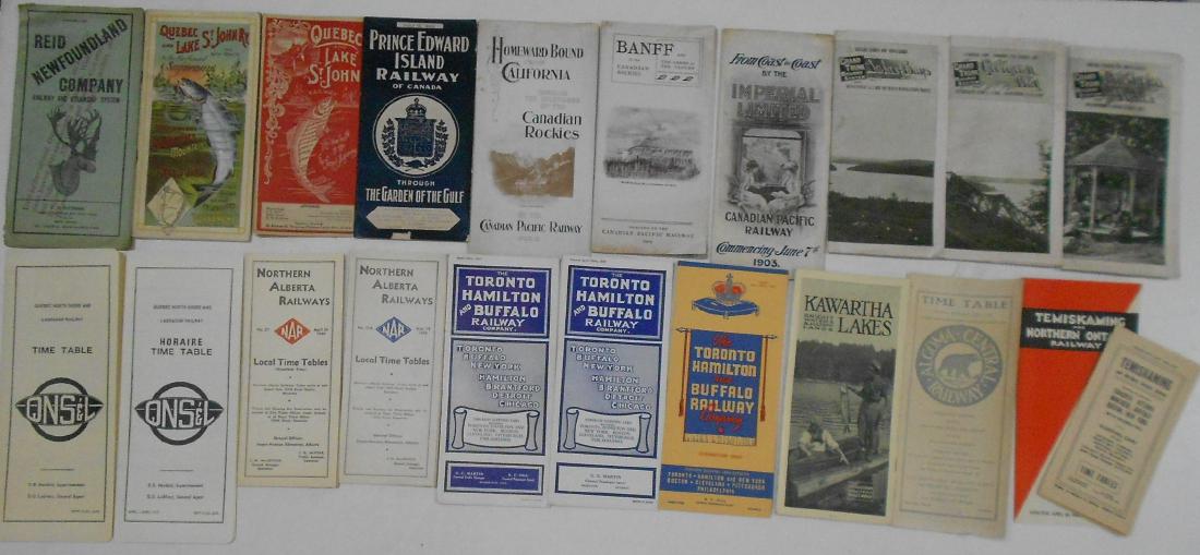 Canadian Railroad Timetables (21) (1 of 3)